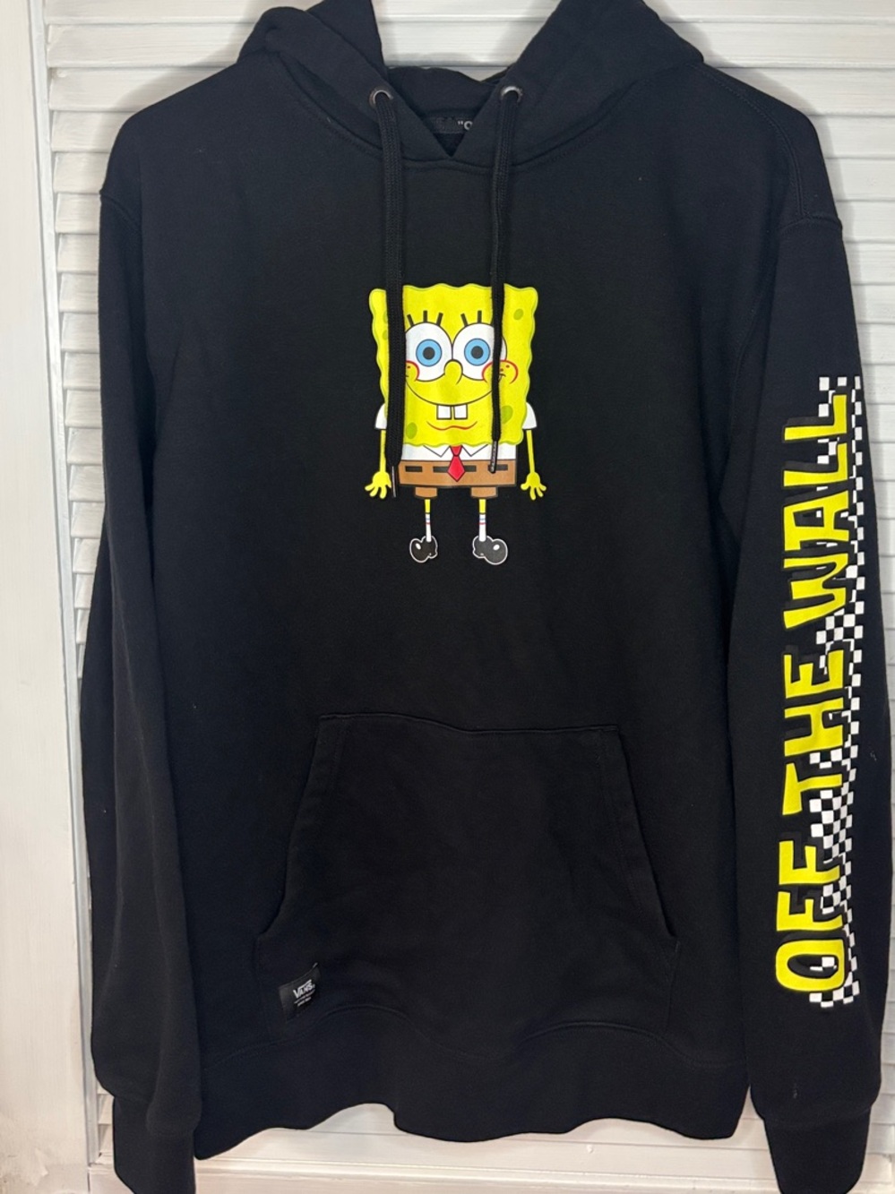 Vans Black SpongeBob Graphic Crewneck Hoodie